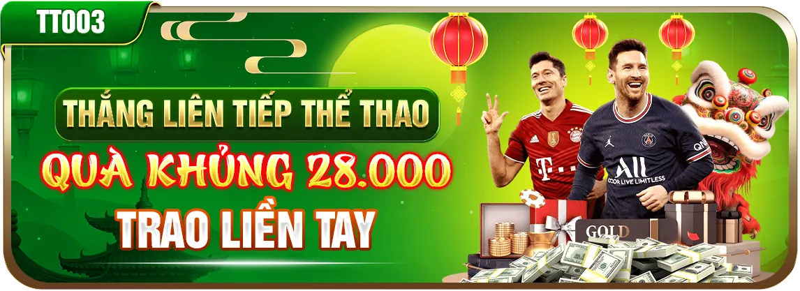 Hoàn Trả Thể Thao 0.8%